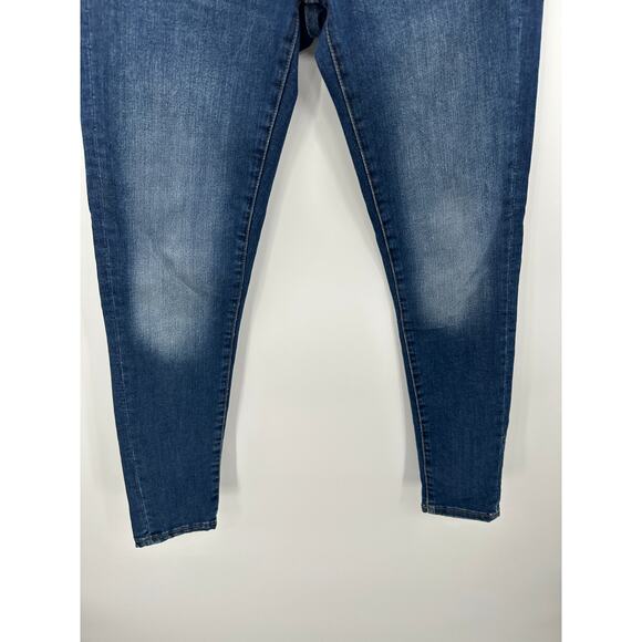 Banana Republic Medium Wash Skinny Ankle Denim Jeans Womens Size 25 - Picture 3 of 8